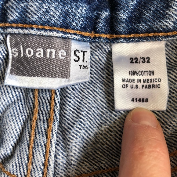Sloane Street Jeans GUC 22x32 Nice Faded - Picture 3 of 5